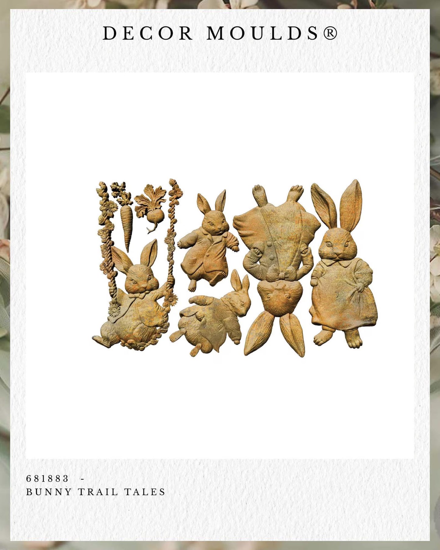 Bunny Trail Tales - Decor Moulds