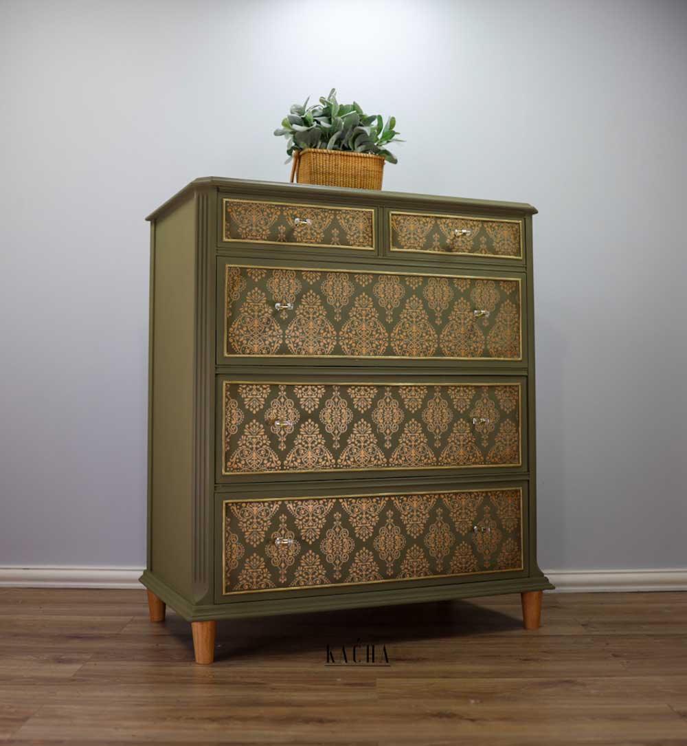 Decor Transfers - Kacha Gold Damask - Nordic Chic®