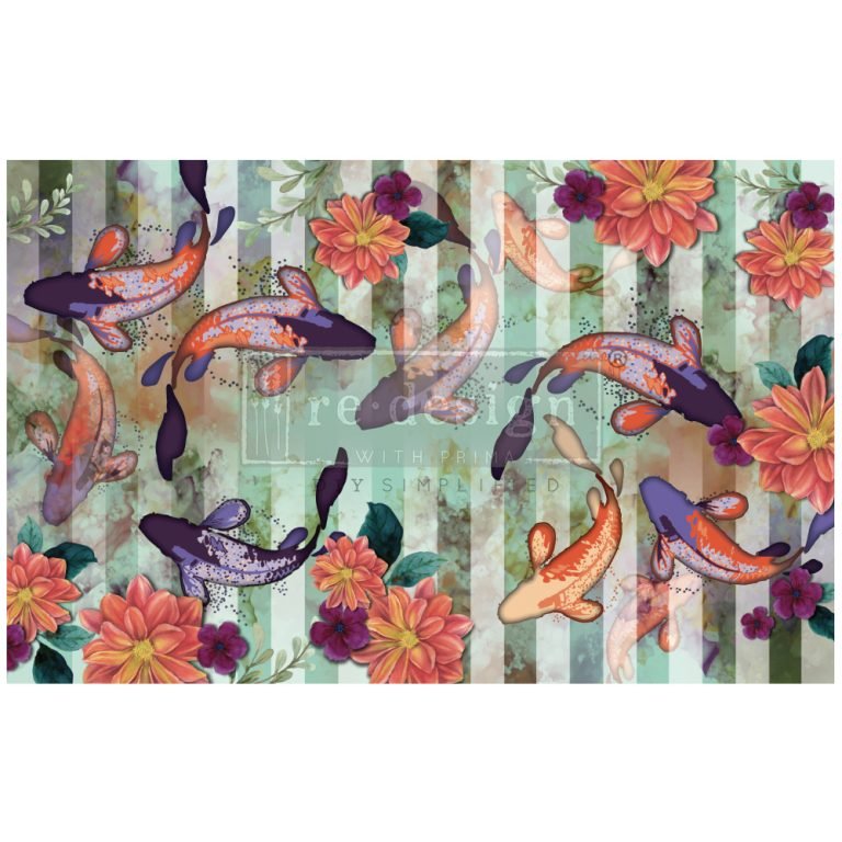 Decoupage Decor Tissue Paper 19.5×30 – Siamese Splendor - Nordic Chic®