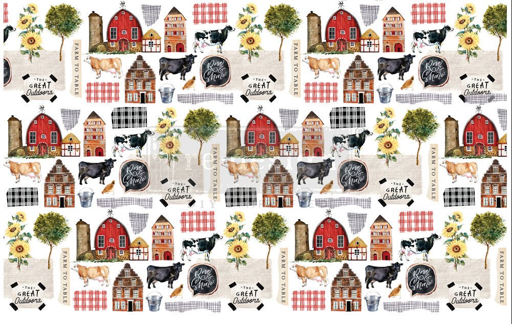 Prima Redesign Decor Tissue - Farm to Table - Nordic Chic®