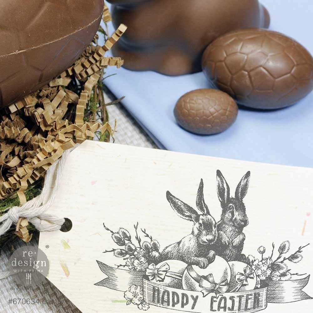 Redesign - Decor Clear Stamp - Easter - Nordic Chic®