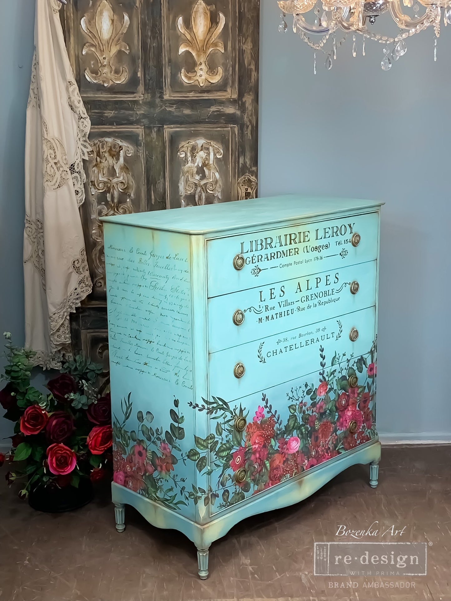 Redesign Decor Stencils - Script - Nordic Chic®