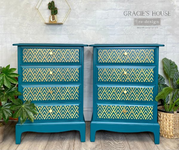 redesign Decor Transfers - Geo Diamond - Nordic Chic®