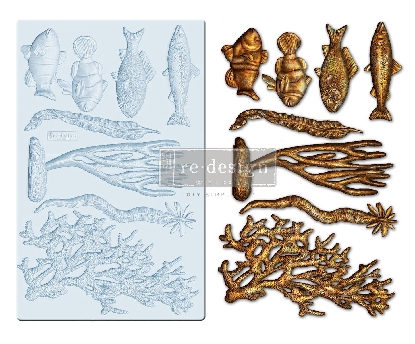 Coral Reef - Redesign Mould - Nordic Chic®