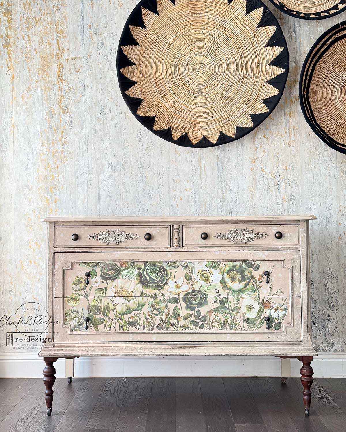 Large Decor Transfer - Botanical Journal - Nordic Chic®