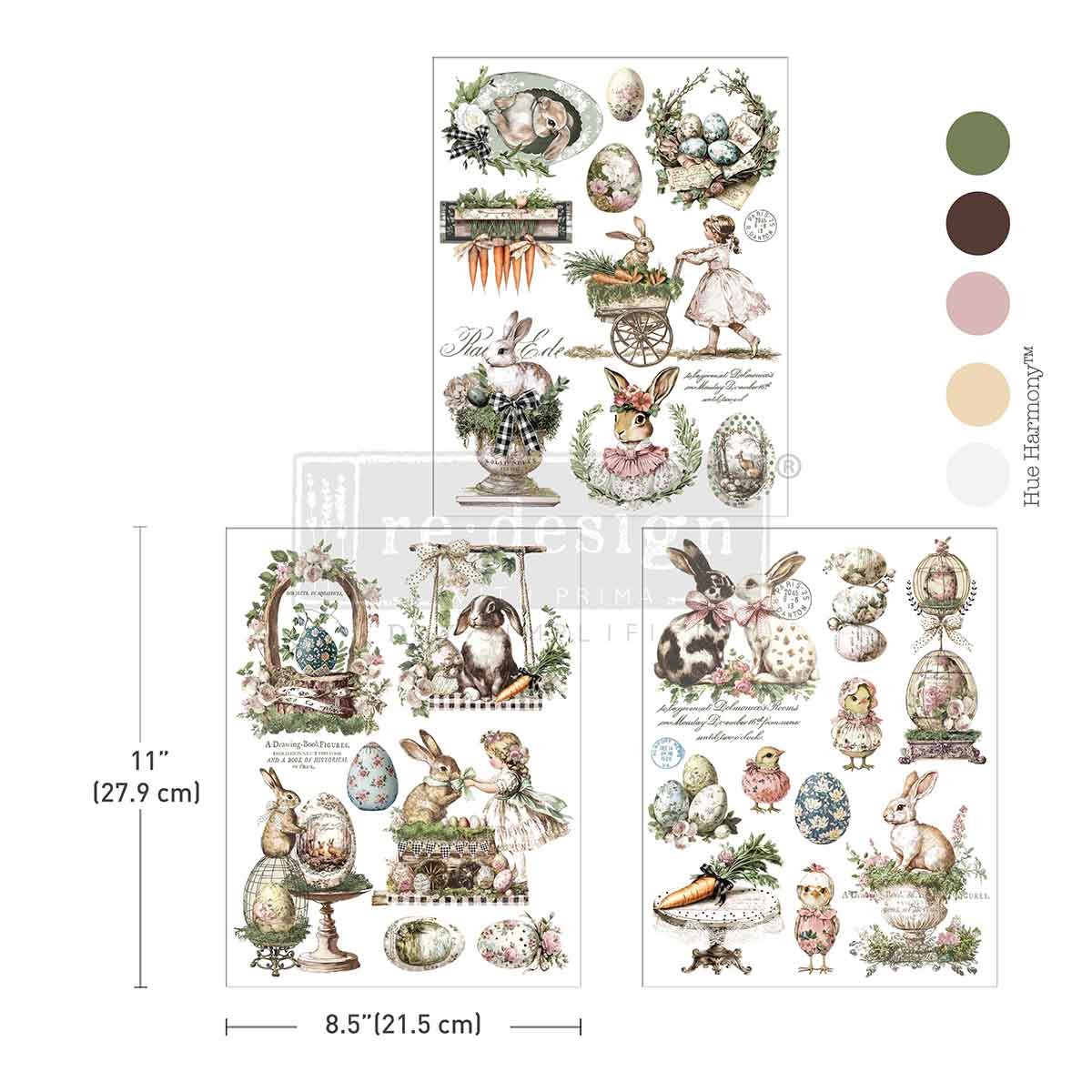 Middy Transfers® – Garden Whimsy – 3 sheets, 8.5″x11″ - Nordic Chic®