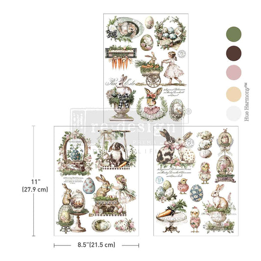 Middy Transfers® – Garden Whimsy – 3 sheets, 8.5″x11″ - Nordic Chic®