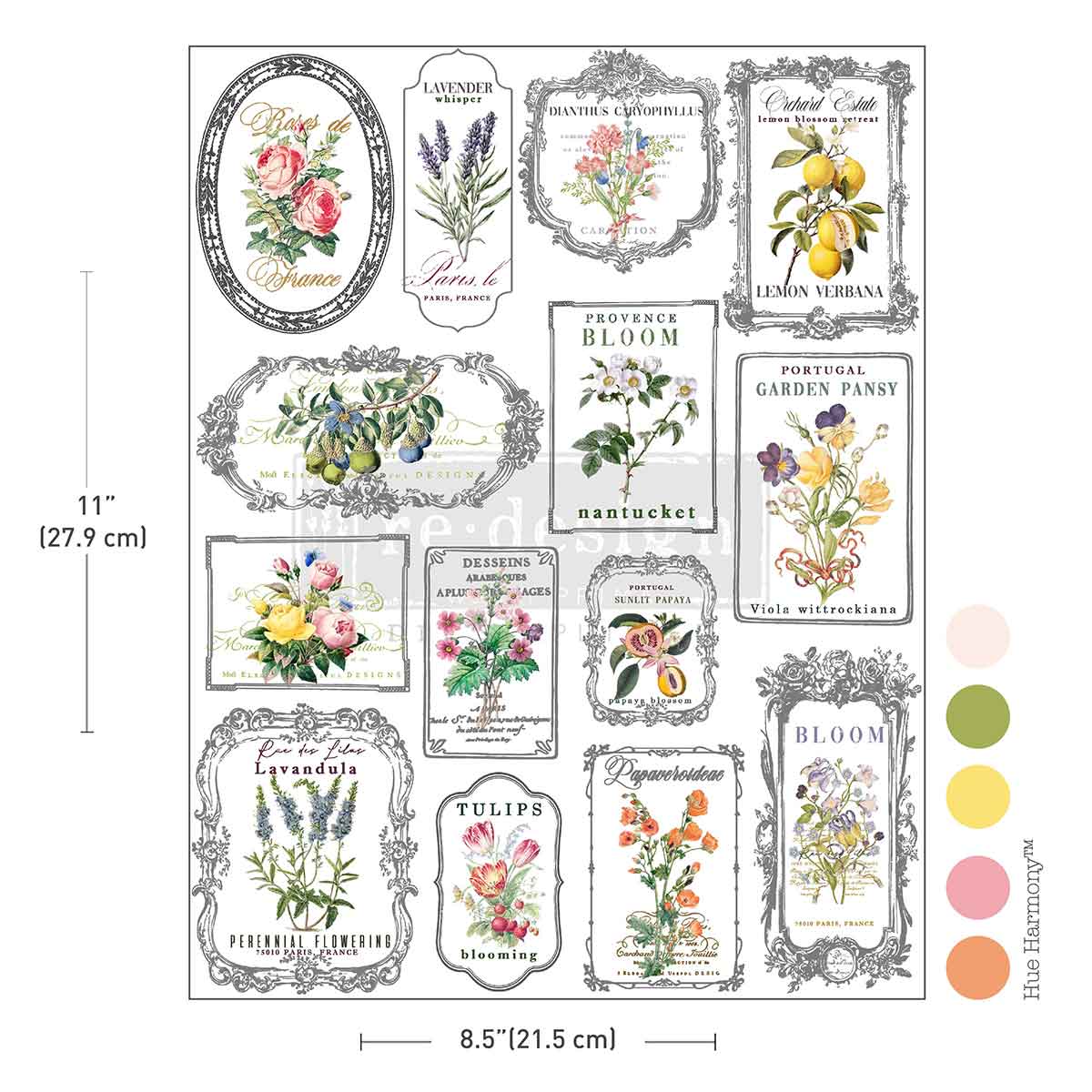 Whispers & Petals - H20 Transfers - Nordic Chic®