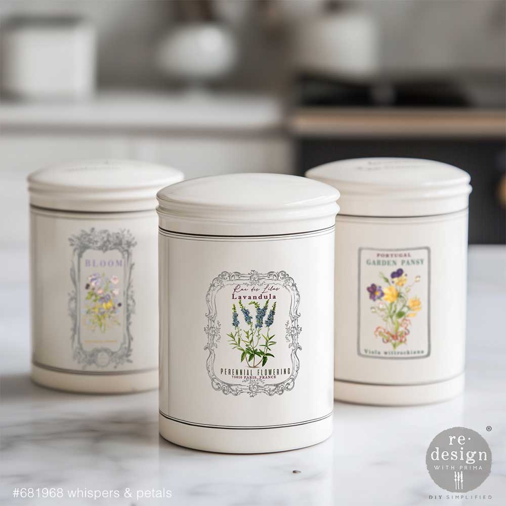 Whispers & Petals - H20 Transfers - Nordic Chic®