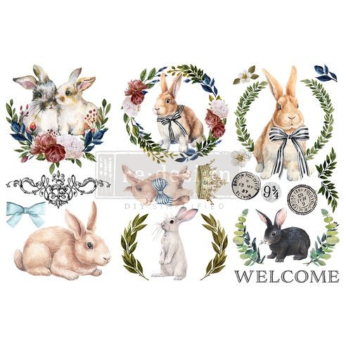Cottontail - Redesign transfers - Nordic Chic®