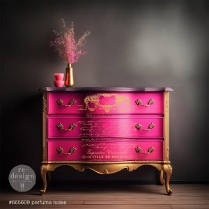 Decor Transfers Gold Foil - Kacha Perfume Notes - Nordic Chic®