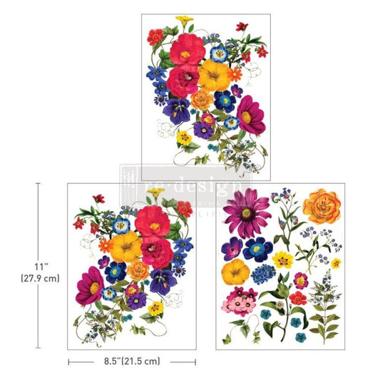 Floral Kiss - Middy transfers - Nordic Chic®