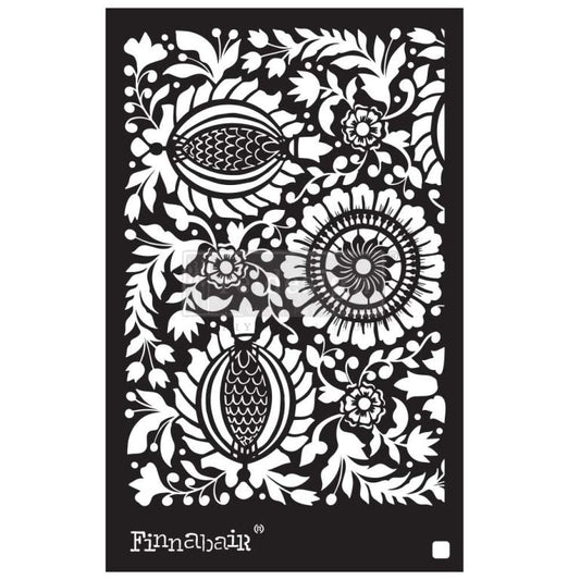 Folk Florals - Finnabair Stencil - Nordic Chic®