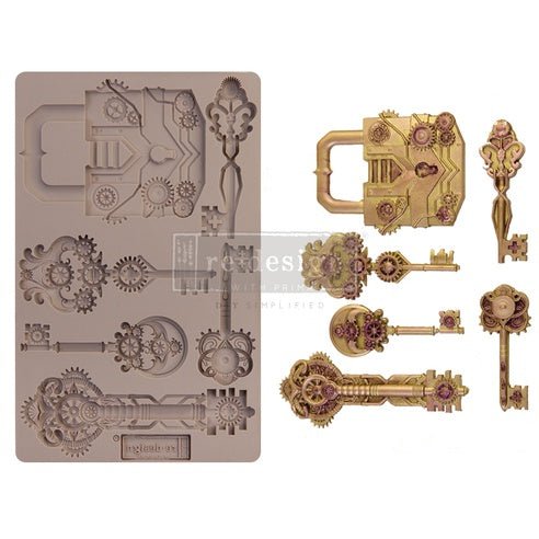 Mechanical Lock & Keys - Redesign Mould - Nordic Chic®