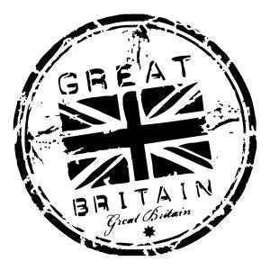 NCS-121 Great Britain stamp stencil - Nordic Chic®