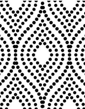 NCS-147 Dotted Pearl Stencil - Nordic Chic®