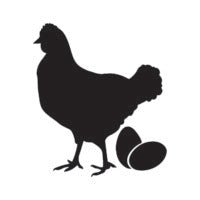 NCS-170 Chicken & Eggs stencil - Nordic Chic®