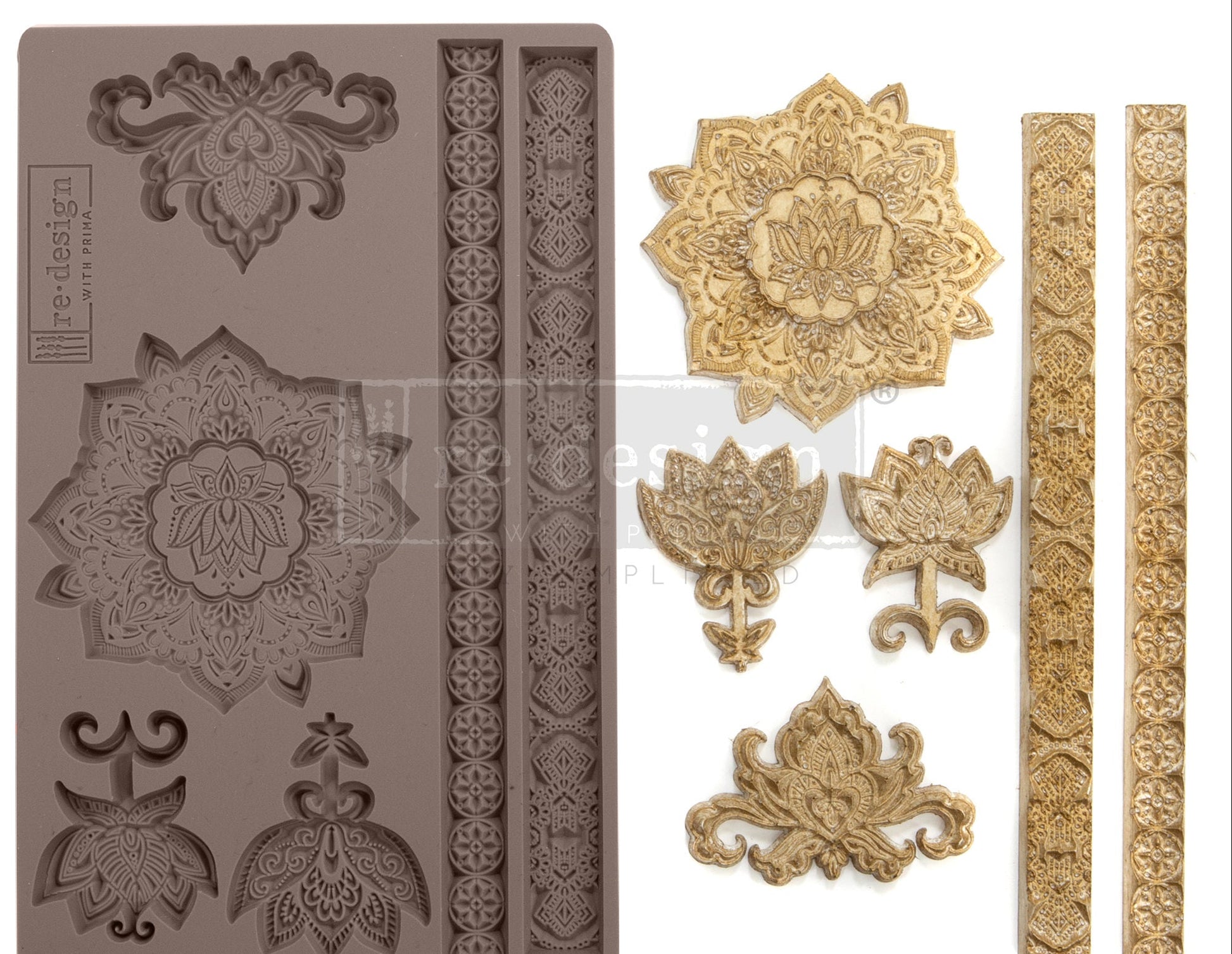 Prima Redesign Decor Moulds - Agadir patterns - Nordic Chic®