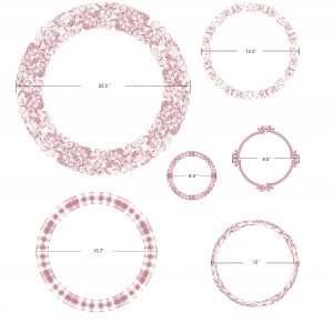Prima redesign Decor Stamps - Curved Accents - Nordic Chic®