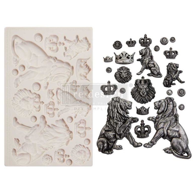 Regal Lions - Finnabair Moulds - Nordic Chic®