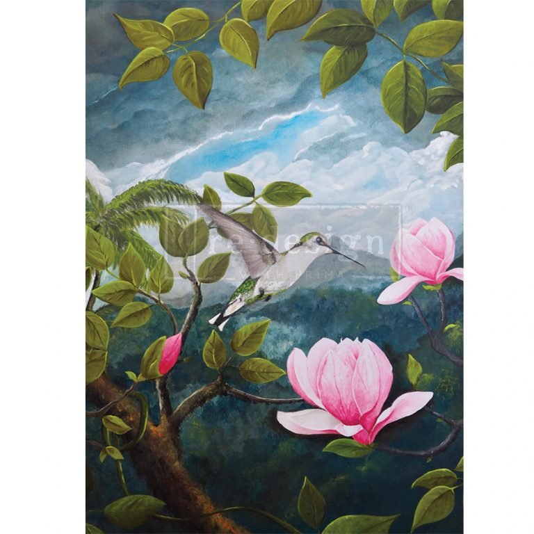Spring Magnolias A1 RICE PAPER - Nordic Chic®