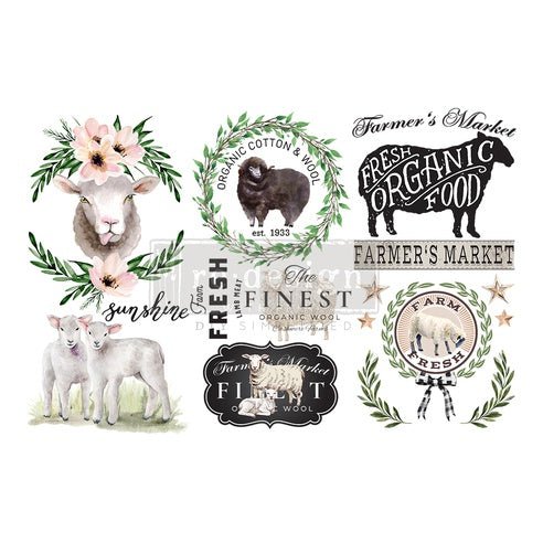 Sweet Lamb - Redesign transfers - Nordic Chic®